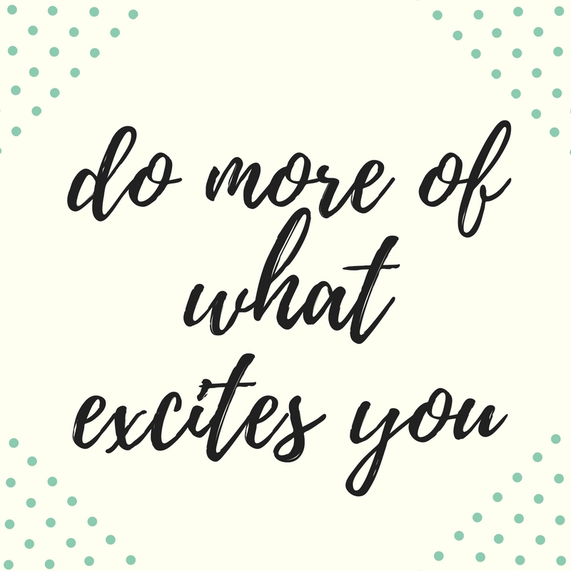 What excites you?